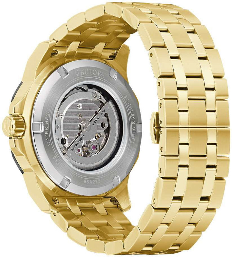 Часы Bulova Marine Star 98A273 — металл сталь, США