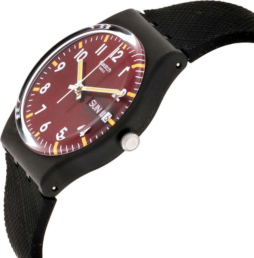 Часы Swatch Gent Standard GB753 — кварцевые, пластик