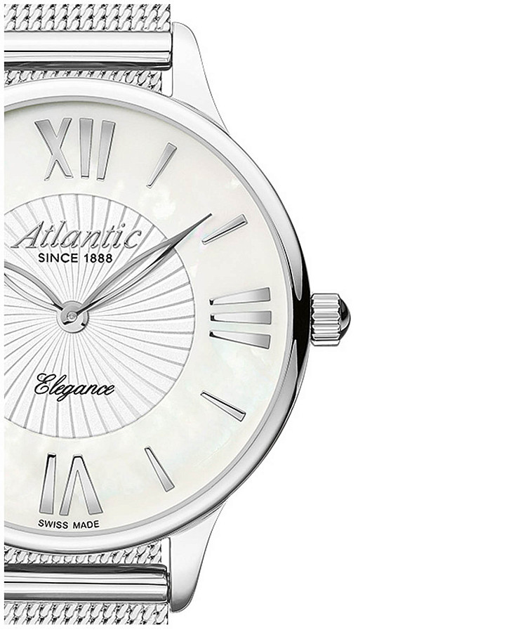 Часы Atlantic Elagance 29038.41.08MB — кварцевые, металл сталь