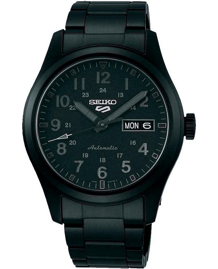 Часы Seiko 5 Sports SRPJ09K1 — мужские, черный
