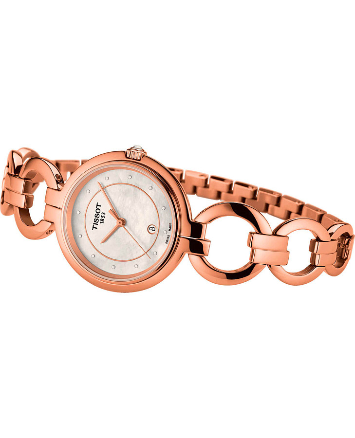 Часы Tissot Flamingo T094.210.33.116.01 — сталь c pvd покрытием, женские
