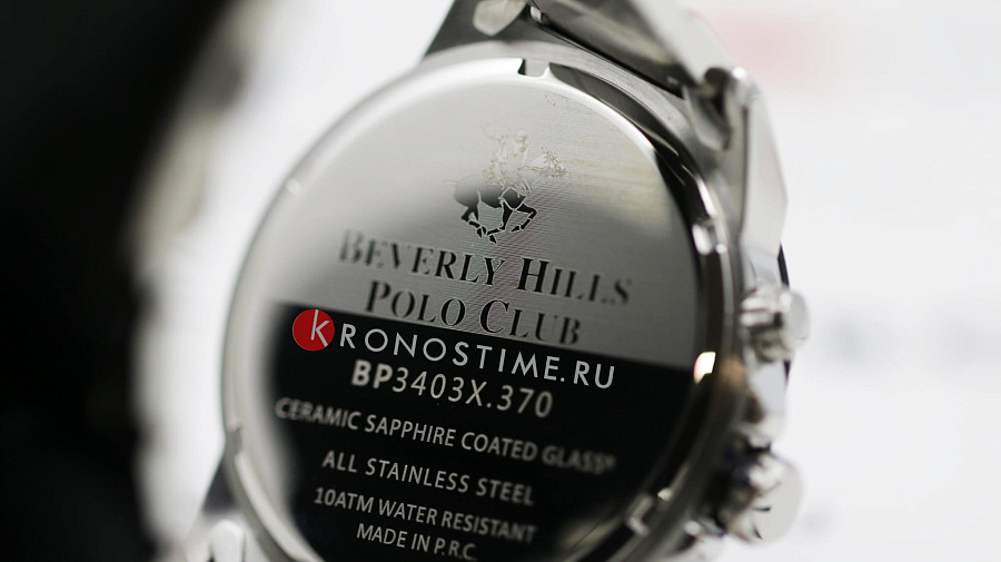 Часы Beverly Hills Polo Club BP3403X.370 — кварцевые, США, мужские