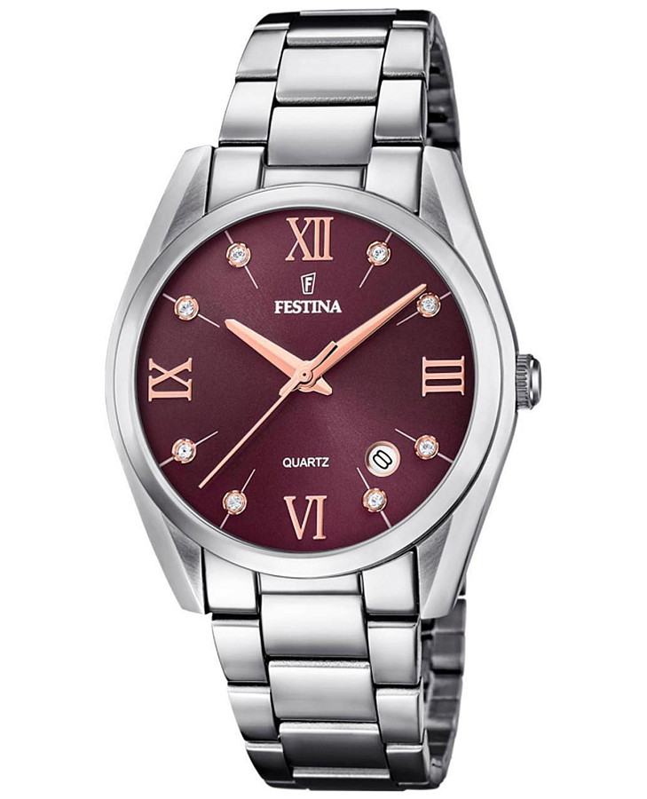 Часы Festina Boyfriend F16790/E — женские, бордовый