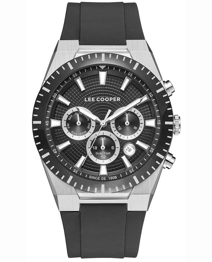 Часы Lee Cooper LC08088.351 — мужские, серый