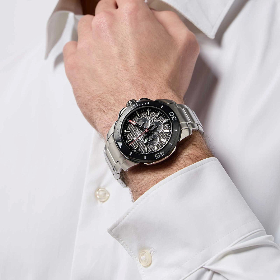 Часы Festina Chrono Bike F20641/4 — кварцевые, сталь металл