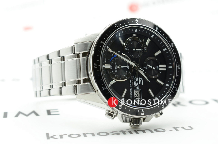 Часы Casio Edifice EFS-S510D-1A — мужские, нержавеющая сталь