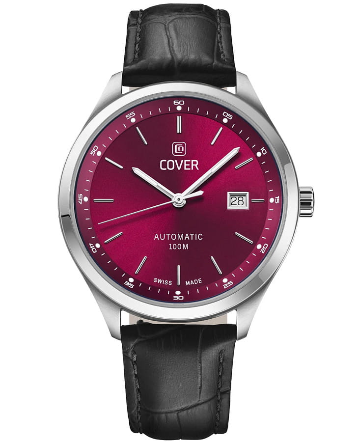 Часы Cover Arena Automatic COA225.07 — мужские, бордовый