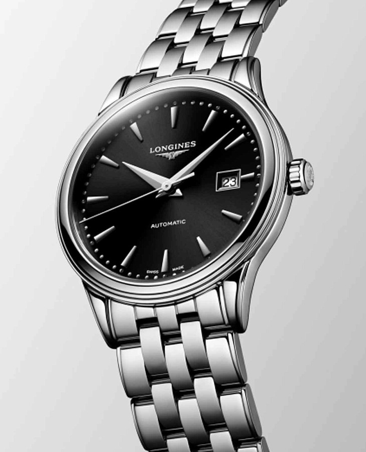 Часы Longines Flagship L4.374.4.59.6 — кожаный, женские