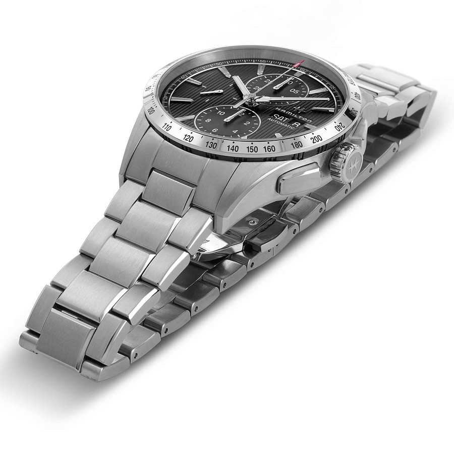 Часы Hamilton Broadway Auto Chrono H43516131 — нержавеющая сталь, мужские