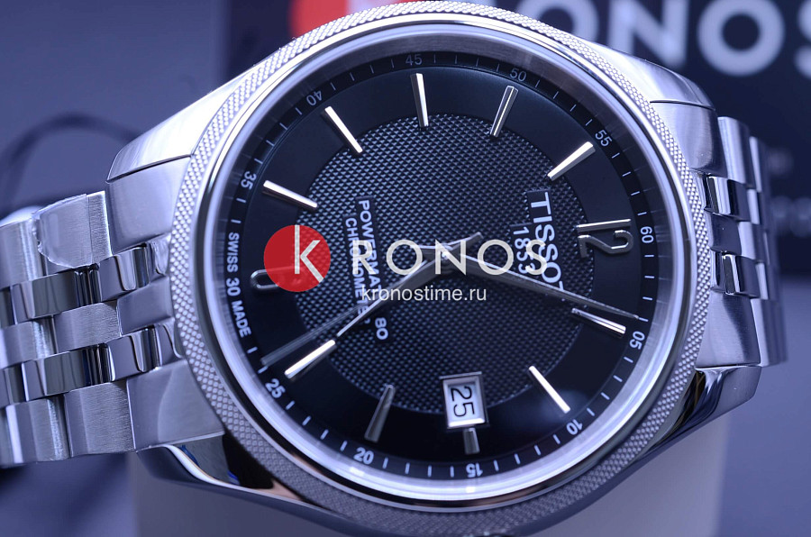 Часы Tissot Ballade Powermatic 80 COSC T108.408.11.057.00 — мужские, нержавеющая сталь