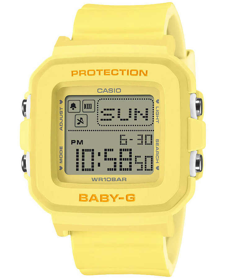 Часы Casio Baby-G BGD-10KH-9 — женские, антрацитовый