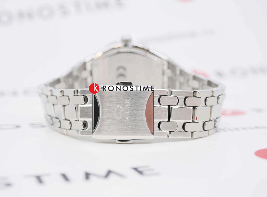 Часы Jaguar Diplomatic Quartz Lady J1016/2 — перламутровый, металл сталь