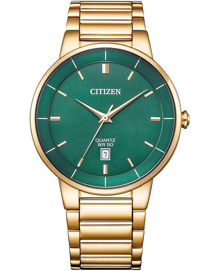 Часы Citizen Classic BI5123-52X — мужские, зеленый