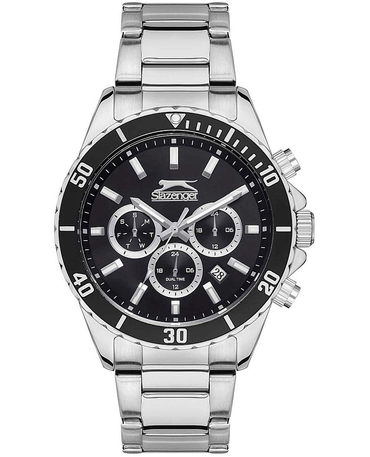 Часы Slazenger Multifunction SL.09.2091.2.01 — мужские, черный