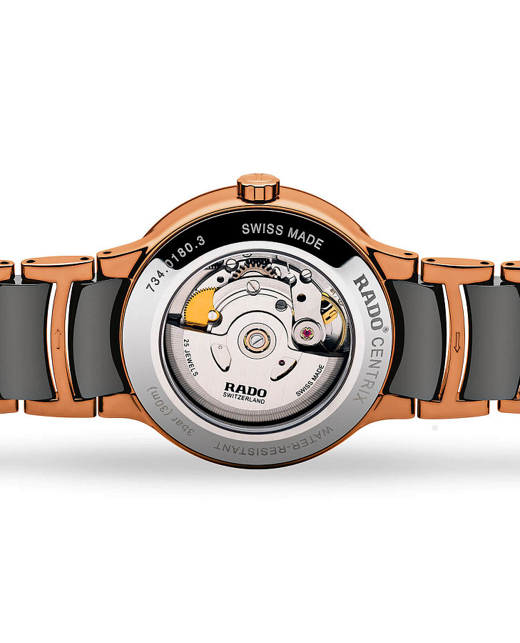 Часы Rado Centrix Automatic R30036022 — механические, сталь металл