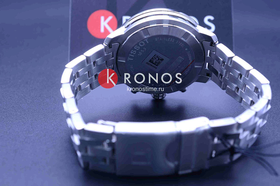 Часы Tissot PRC 200 Chronograph T055.417.11.057.00 — черный, сталь металл