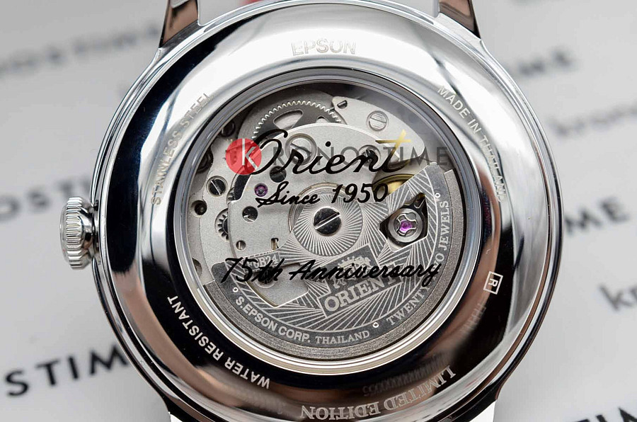 Часы Orient Sun & Moon RA-AK0808S (RN-AK0808S) — мужские, кожаный
