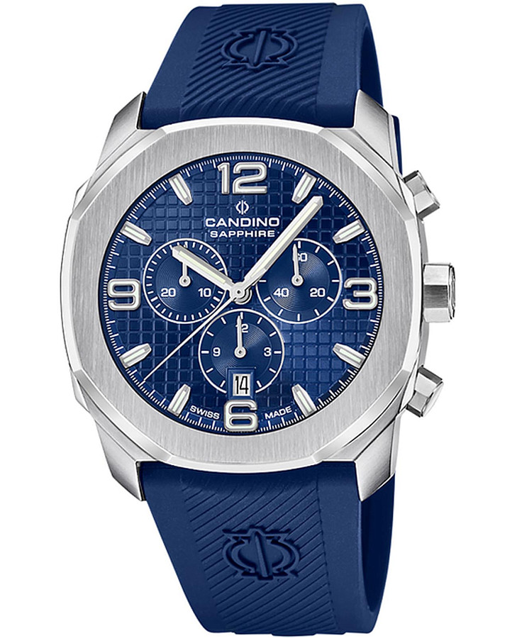 Часы Candino Gents Sport C4774/4 — мужские, синий