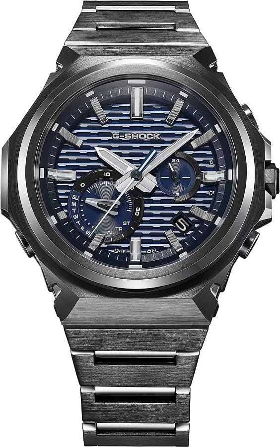 Часы Casio G-Shock G-Steel GST-B1000BD-2A — кварцевые, сталь металл