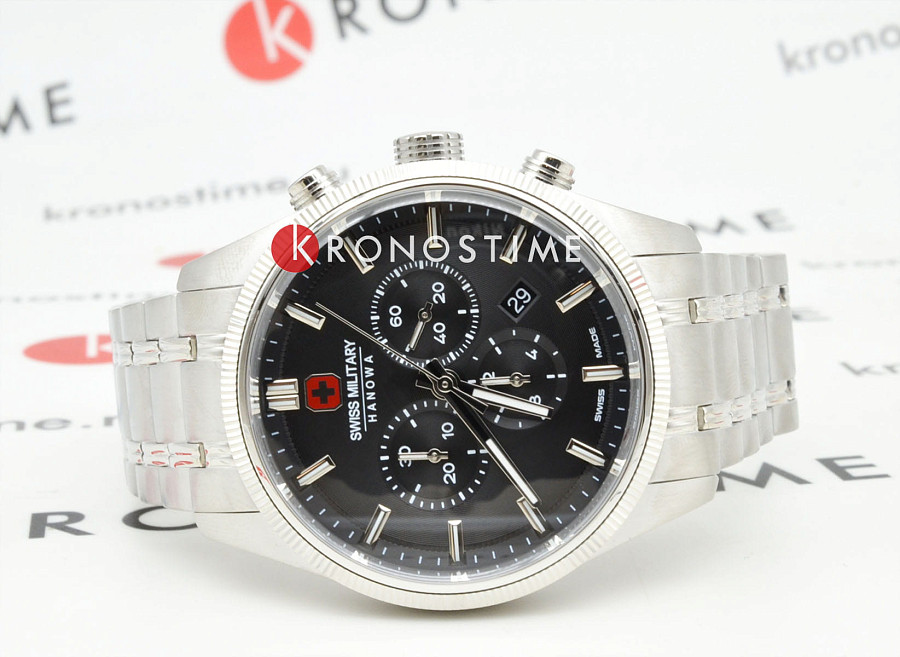 Часы Swiss Military Hanowa Air Man SMWGI0003102 — кварцевые, сталь металл