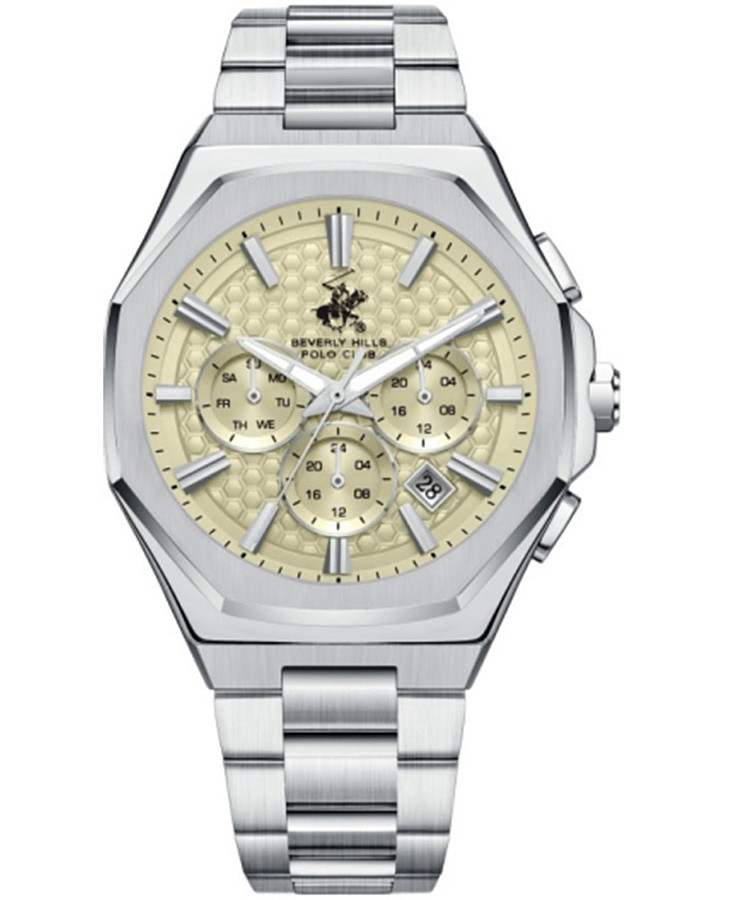 Часы Beverly Hills Polo Club BP3930X.310 — мужские, шампань