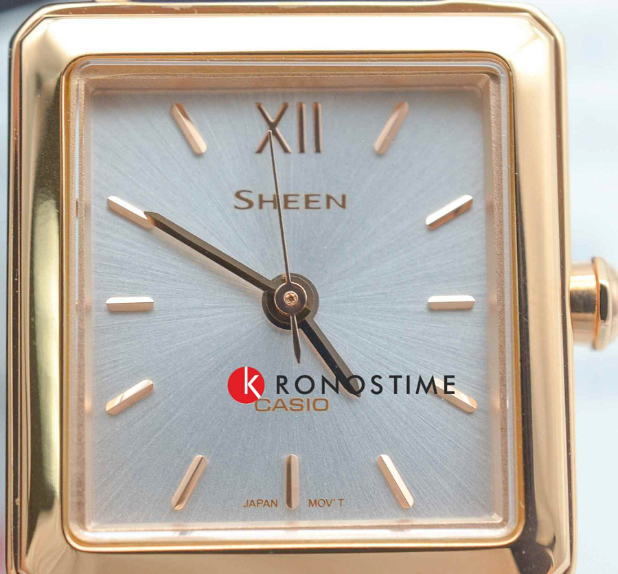 Часы Casio Sheen SHE-4538GL-7AUDF — кварцевые, металл сталь