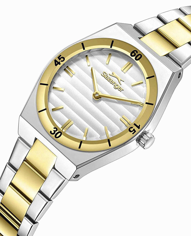 Часы Slazenger SL.09.2470.3.03 — кварцевые, суперметалл металл