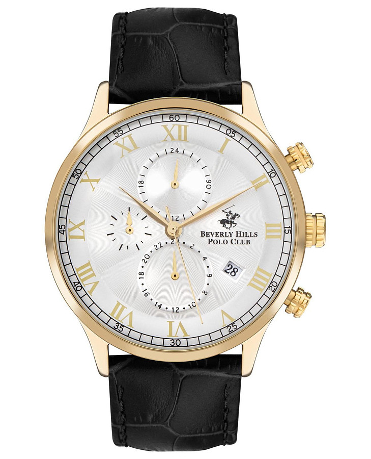 Часы Beverly Hills Polo Club BP3371X.131 — мужские, перламутровый