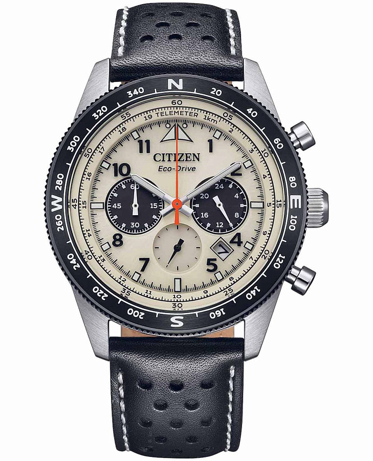 Часы Citizen Eco-Drive CA4559-13A — мужские, бежевый