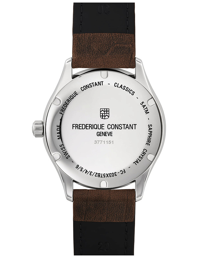 Часы Frederique Constant Classics Index Automatic FC-303NS5B6 — сталь металл, Швейцария