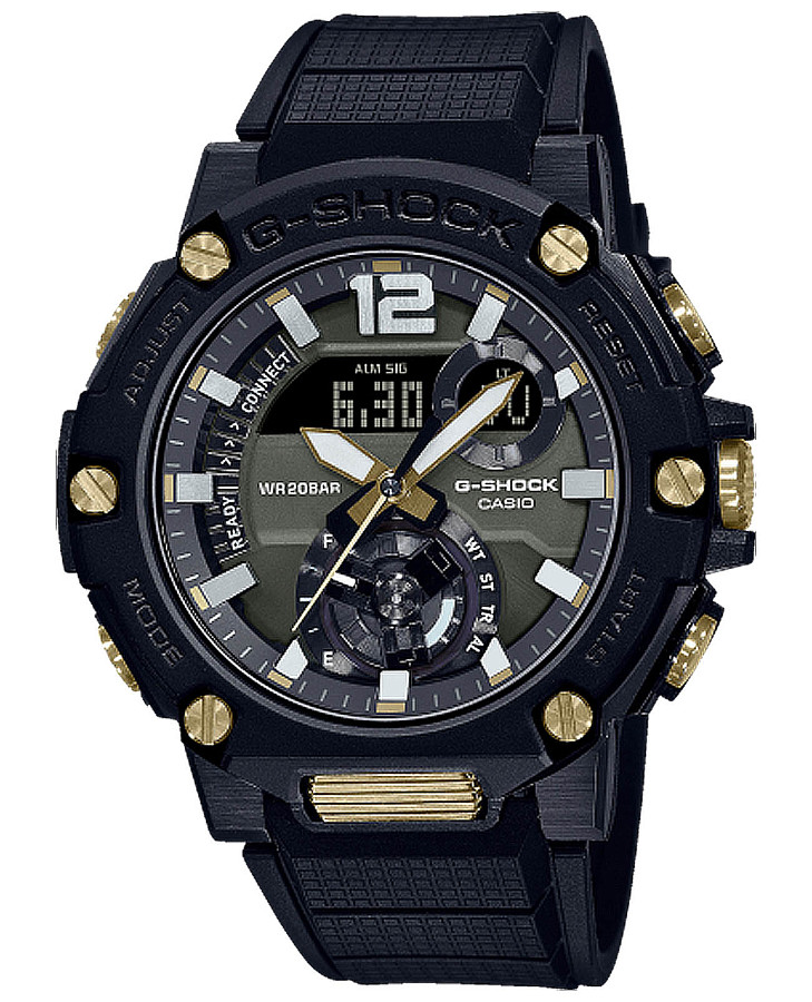 Часы Casio G-Shock GST-B300B-1A — мужские, черный