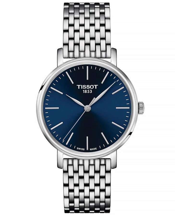 Часы Tissot Everytime Lady T143.210.11.041.00 — женские, синий
