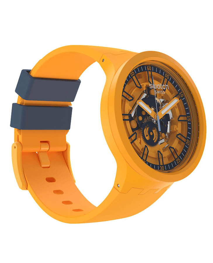 Часы Swatch Big Bold Lacquered SB01O101 — пластик, Швейцария