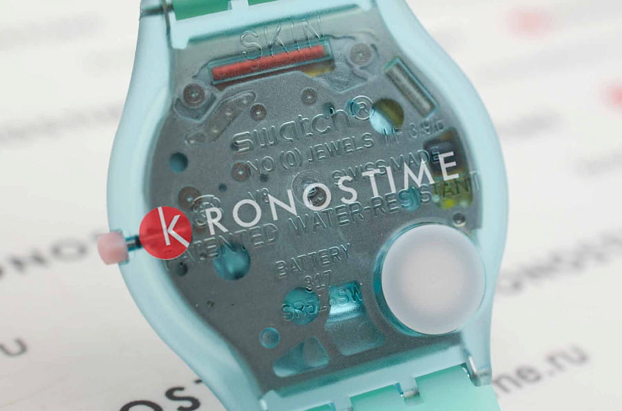 Часы Swatch Skin Classic Biosourced SS08L100 — женские, силикон