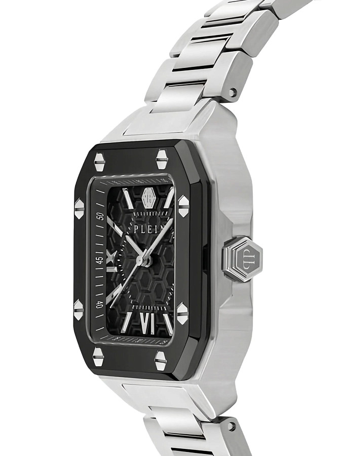 Часы Philipp Plein Plein Edge PWYGA0226 — кварцевые, сталь металл