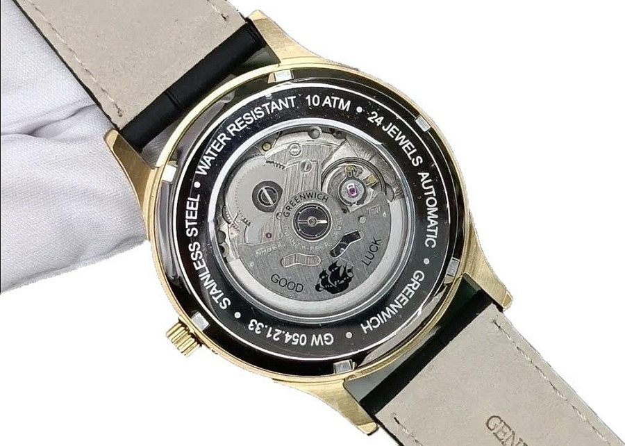 Часы Greenwich Good Luck GW 054.21.33 — механические, сталь металл