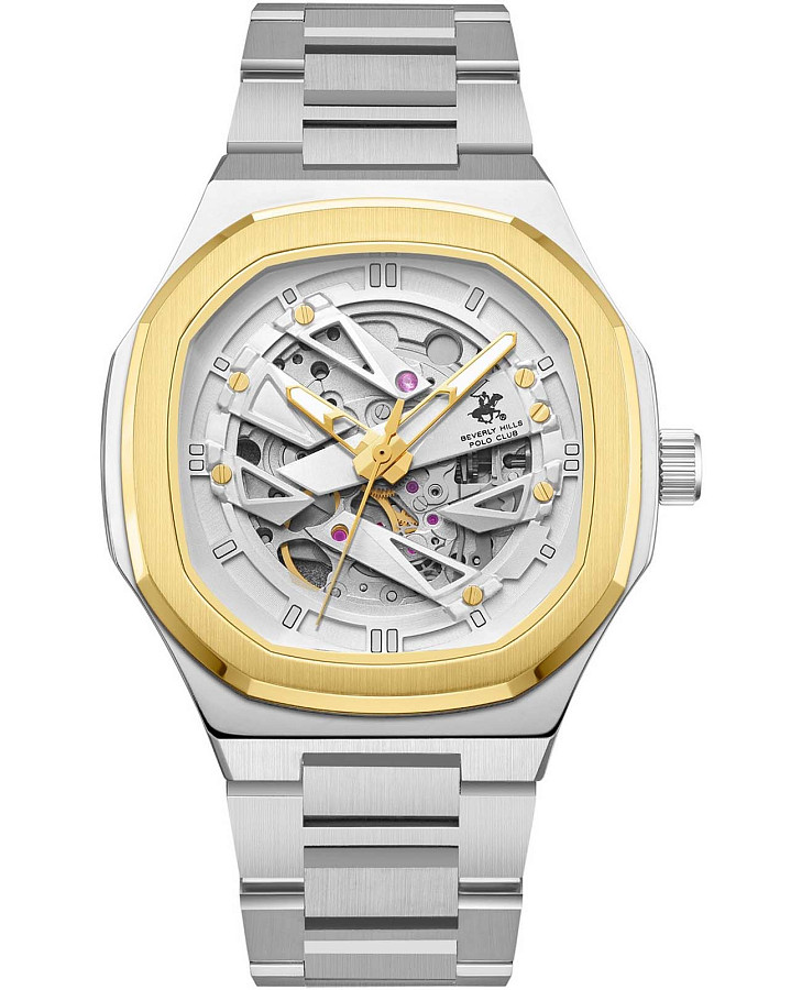 Часы Beverly Hills Polo Club BP3686X.230 — мужские, серебристый