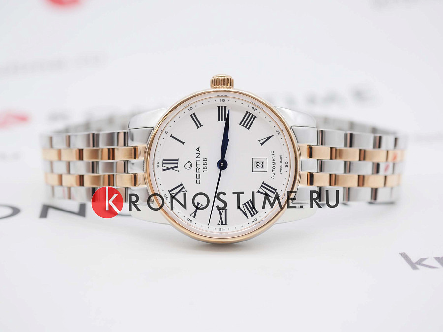 Часы Certina DS Podium Lady Automatic C001.007.22.013.00 — механические, сталь металл