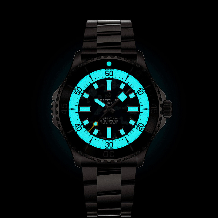 Часы Breitling Superocean Automatic 46 Super Diver E10379351B1E1 — Швейцария, механические