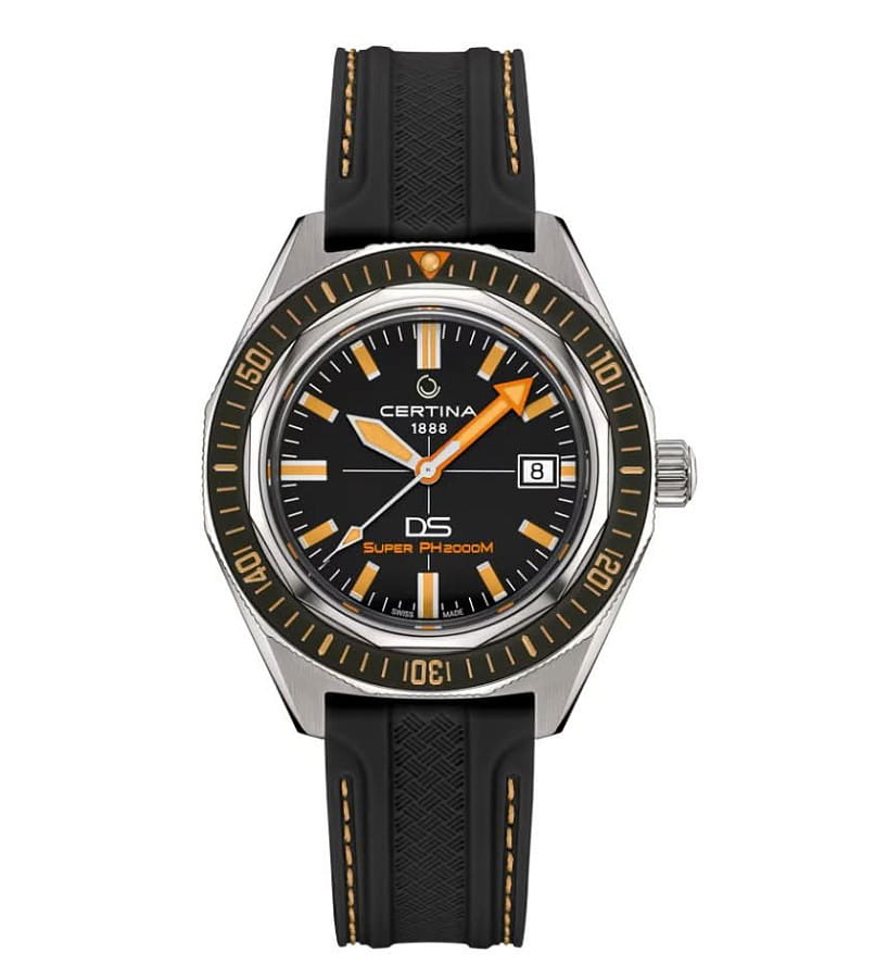 Часы Certina DS SUPER PH2000M C050.607.44.051.02 — титан металл, Швейцария