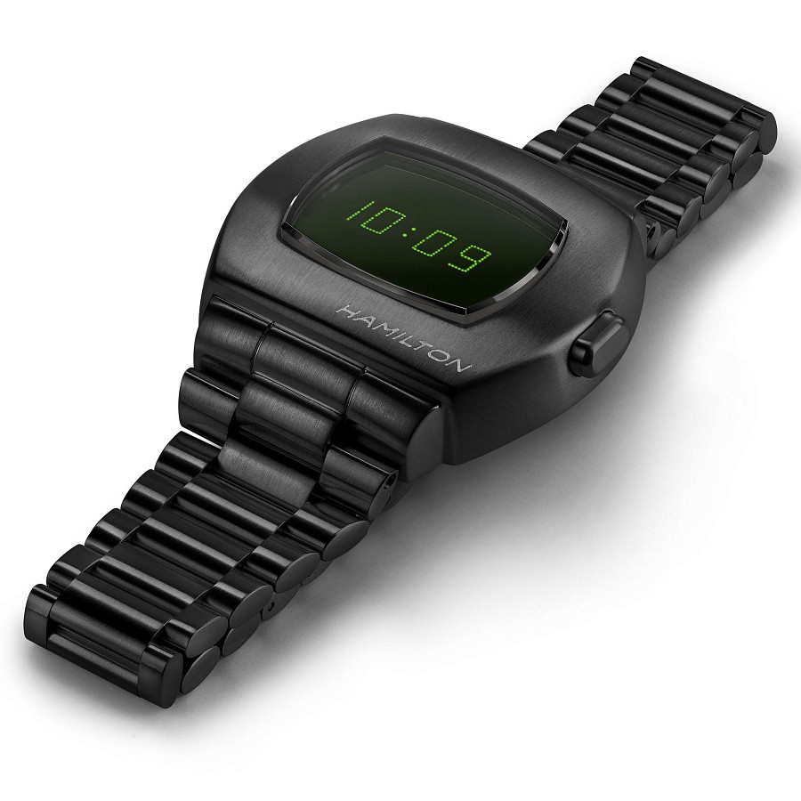 Часы Hamilton American Classic PSR MTX Digital Quartz H52434130 — кварцевые, сталь