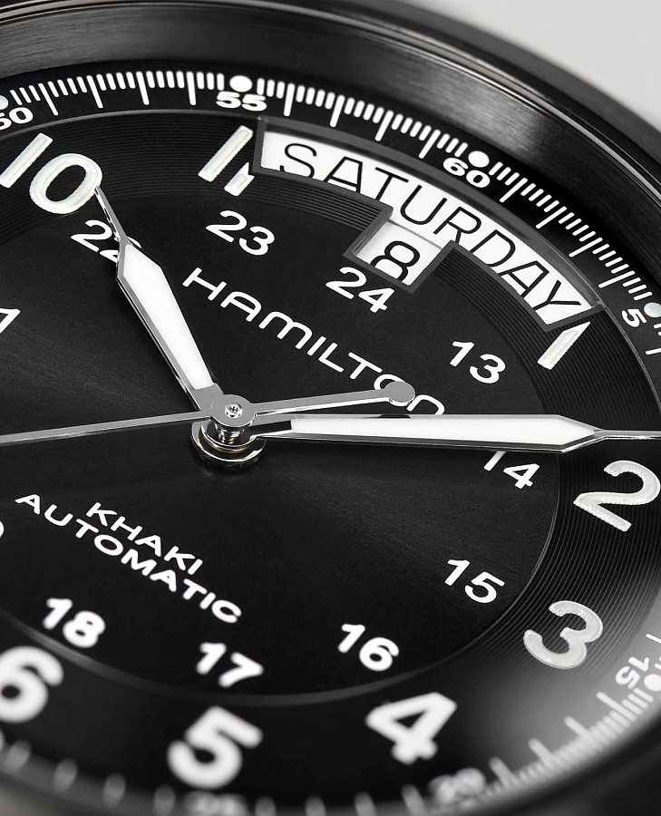 Часы Hamilton Khaki Field King H64465733 — механические, Швейцария, мужские