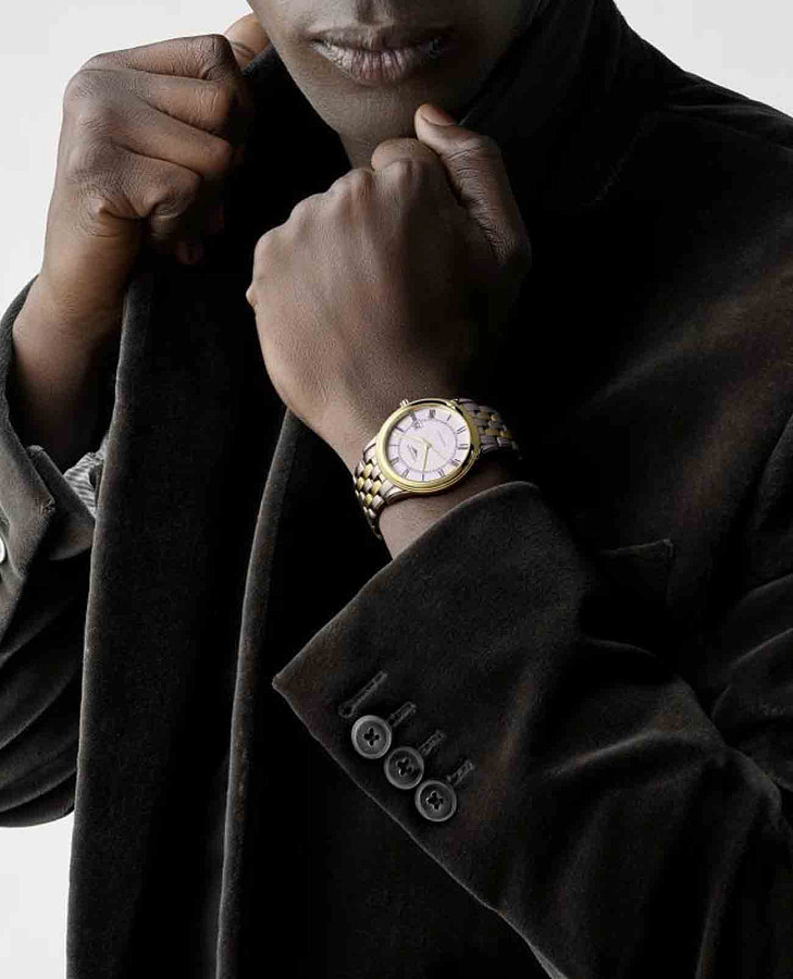 Часы Longines Flagship L4.984.3.21.7 — сталь c pvd покрытием, женские