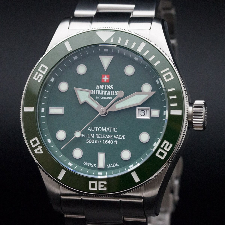 Часы Swiss Military by Chrono Diver Limited Edition SMA34075.03 — артикул SMA34075.03