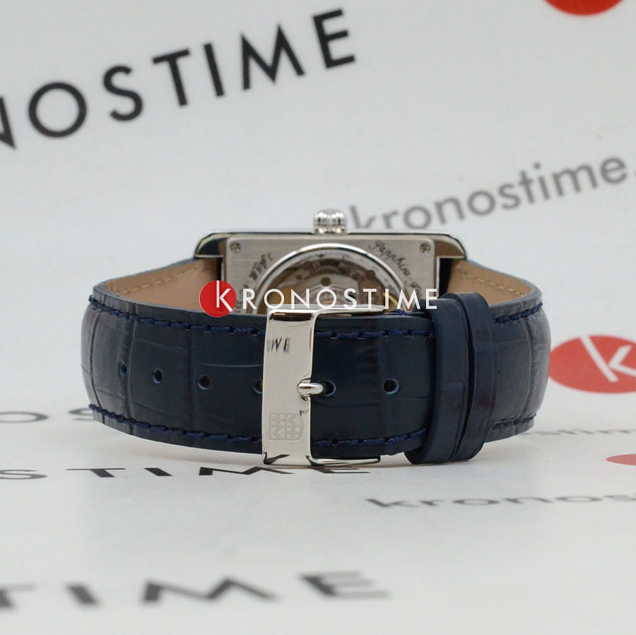 Часы Frederique Constant Classics Carree Moonphase Automatic FC-333N4C6 — кожаный, мужские