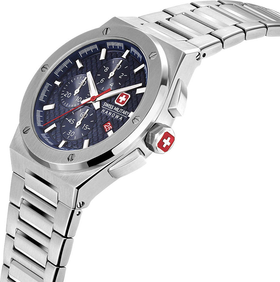 Часы Swiss Military Hanowa Aerograph SMWGI2101702 — металл сталь, Швейцария
