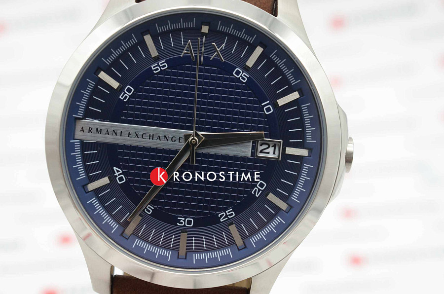 Часы Armani Exchange Hampton AX2133 — кварцевые, металл сталь