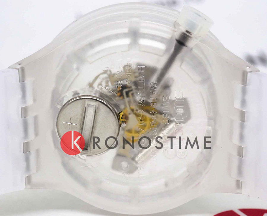 Часы Swatch Big Bold Lacquered SB01K100 — Швейцария, кварцевые
