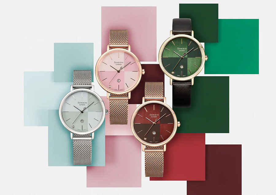 Часы Casio Sheen SHE-4547GL-3A — артикул SHE-4547GL-3A