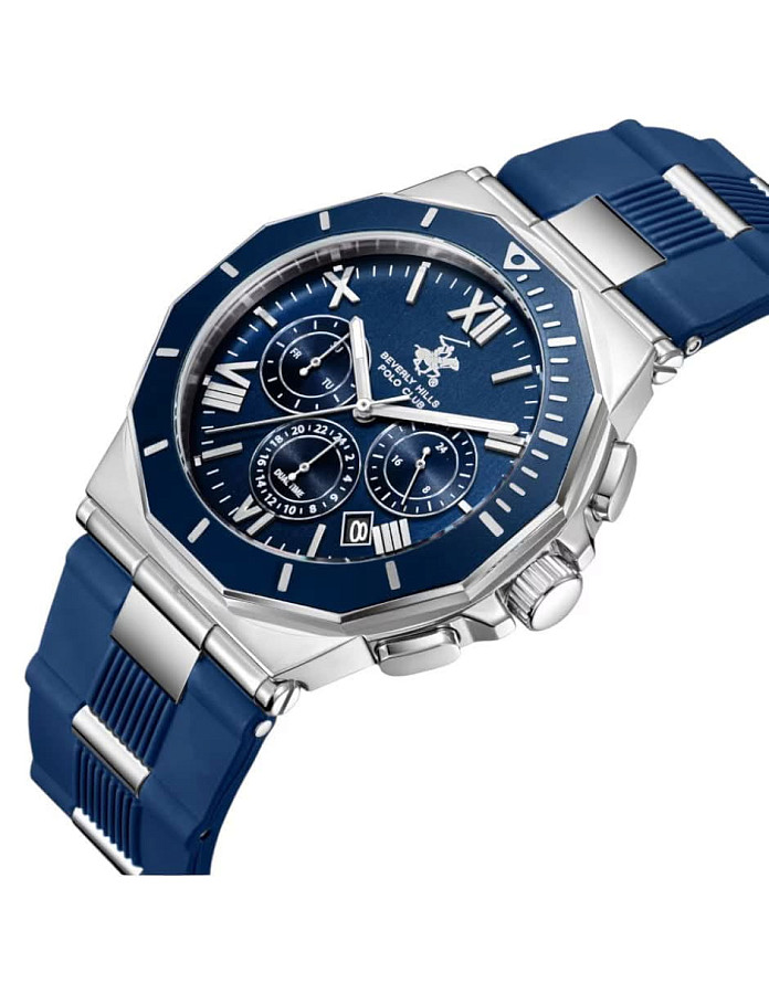 Часы Beverly Hills Polo Club BP3887X.399 — кварцевые, сталь металл